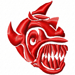 Fishes Embroidery Design 4 Fishes Embroidery Design 4